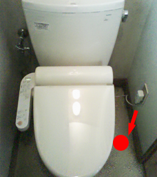 トイレの床水漏れ確認方法